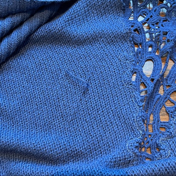 🆕 Ravel USA waterfall sweater marina XL *flaw* - Picture 8 of 9